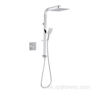 Square Wall Mounted Concealed Shower set